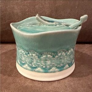 Anthropologie Old Havana Sugar Pot